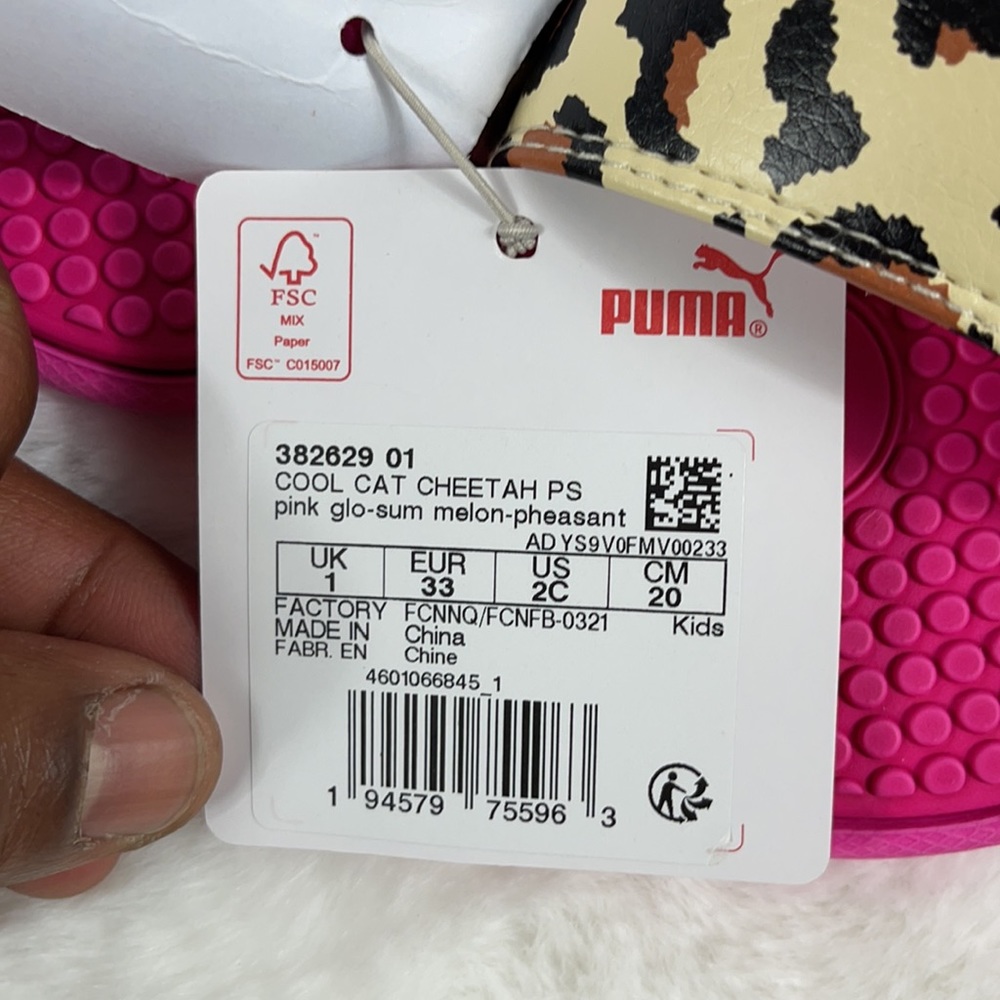 Puma Leopard spot Slides - Picture 7 of 10